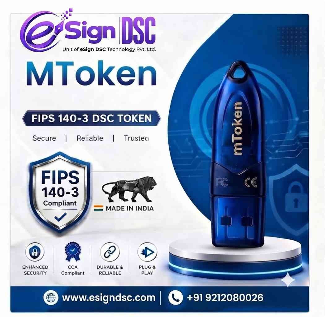 mToken Digital Signature USB Token